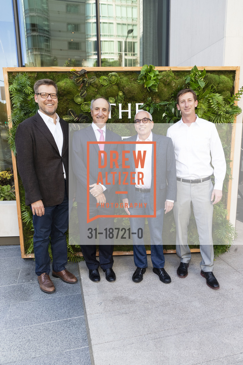 Drew Hudacek, Mark Myers, Mark Crowl, Dave Hopkins, Avery Penthouse VIP Event, The Avery. 488 Folsom Street, San Francisco, CA 94105, June 12th, 2019, Photo #31-18721-0 Drew Hudacek, Mark Myers, Mark Crowl, Dave Hopkins, Photo #31-18721-0