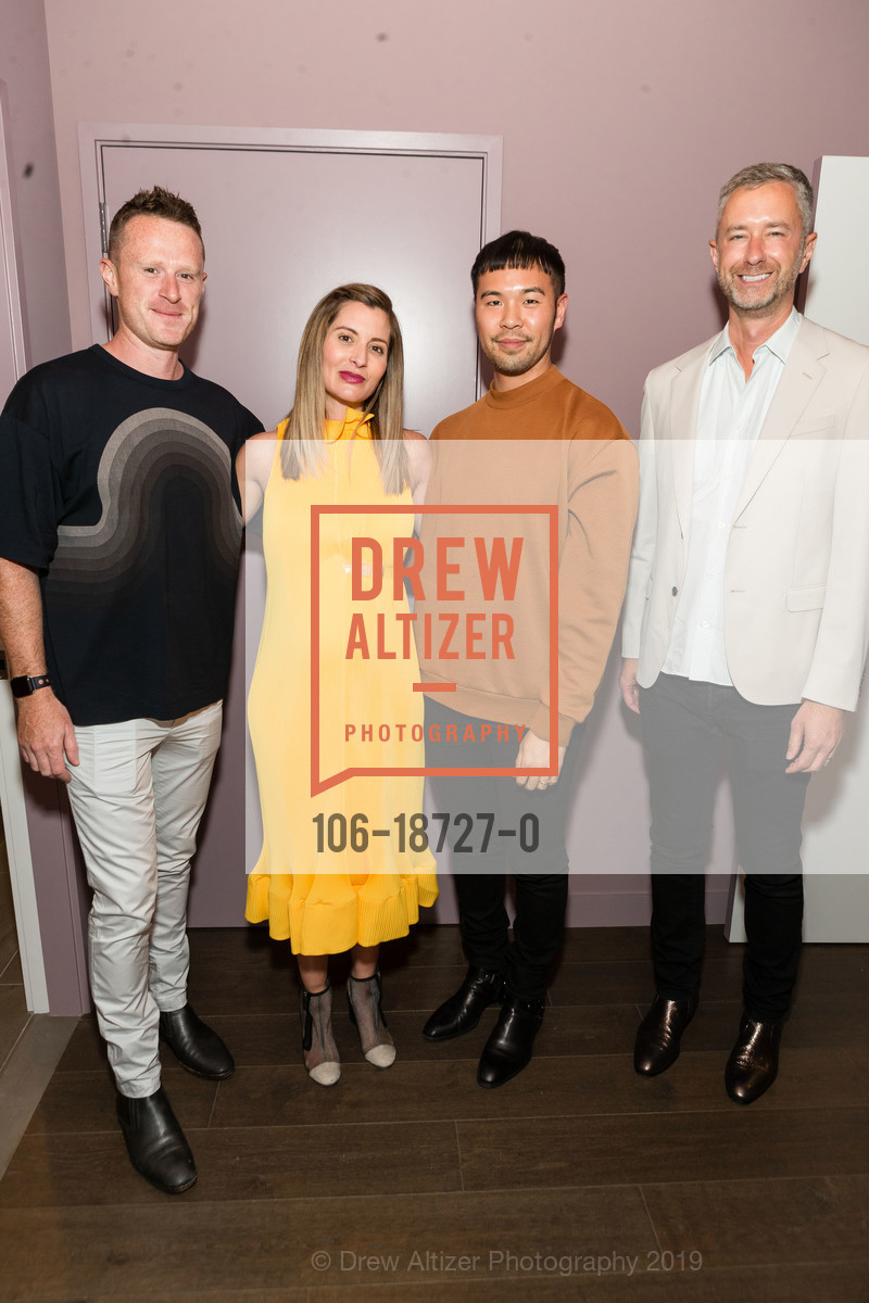 Daniel McCarthy, Mary Gonsalves Kinney, Lance Lin, Joshua Rosenstock, The Avery Penthouse Debut, The Avery. 488 Folsom Street, June 13th, 2019, Photo #106-18727-0 Daniel McCarthy, Mary Gonsalves Kinney, Lance Lin, Joshua Rosenstock, Photo #106-18727-0