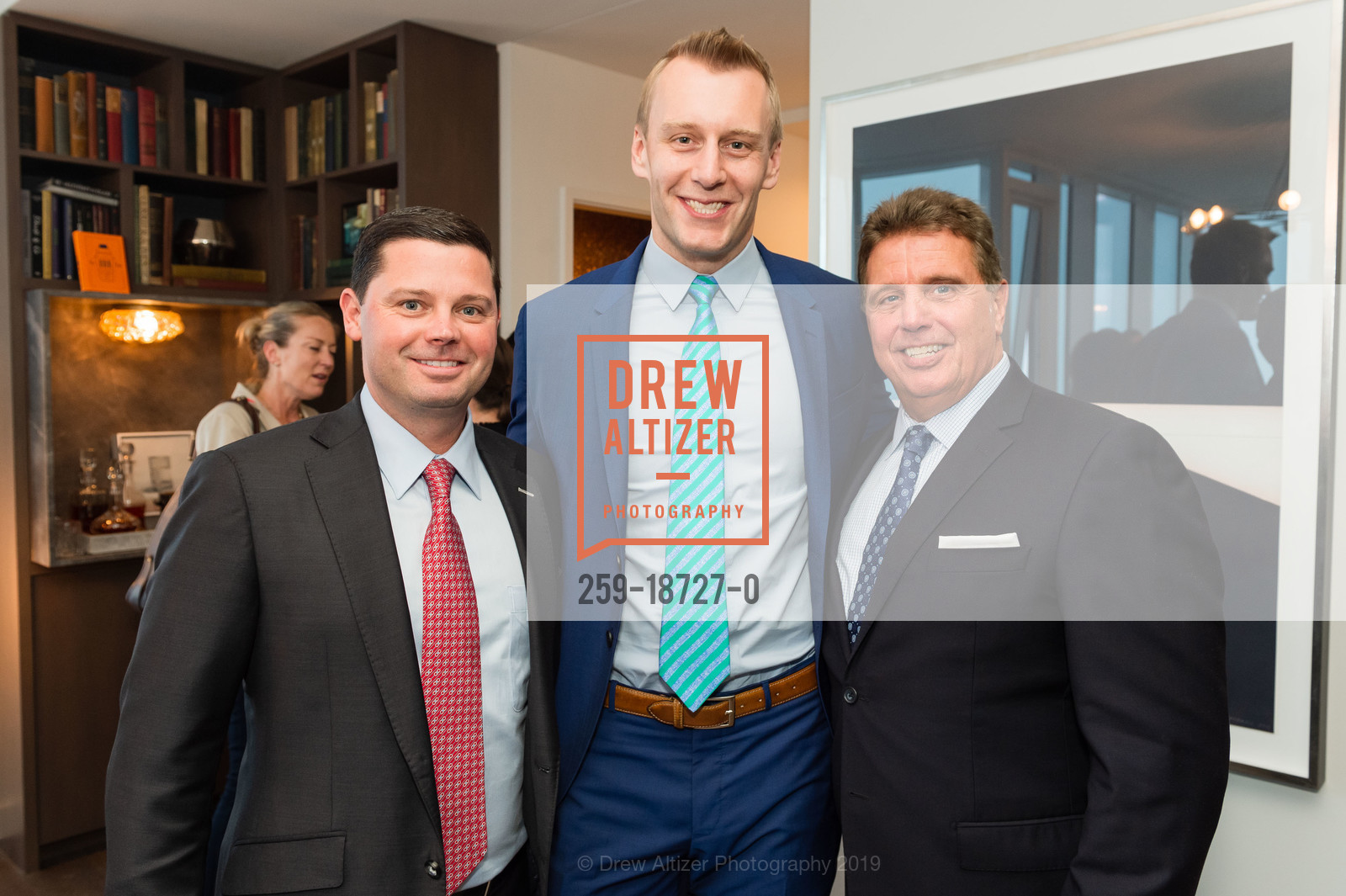 Gino Canori, Nick Vanderboom, Vince Canori, The Avery Penthouse Debut, The Avery. 488 Folsom Street, June 13th, 2019, Photo #259-18727-0 Gino Canori, Nick Vanderboom, Vince Canori, Photo #259-18727-0
