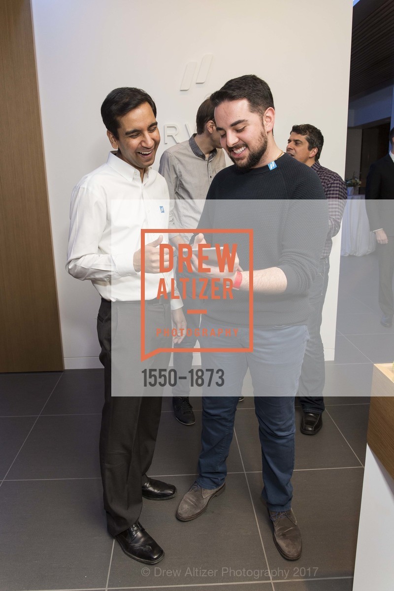 Ravi Bhatia, Kian Kolahdouzan, Forward Opening Celebration, Go Forward Inc. 180 Sutter Street, January 19th, 2017, Photo #1550-1873 Ravi Bhatia, Kian Kolahdouzan, Photo #1550-1873