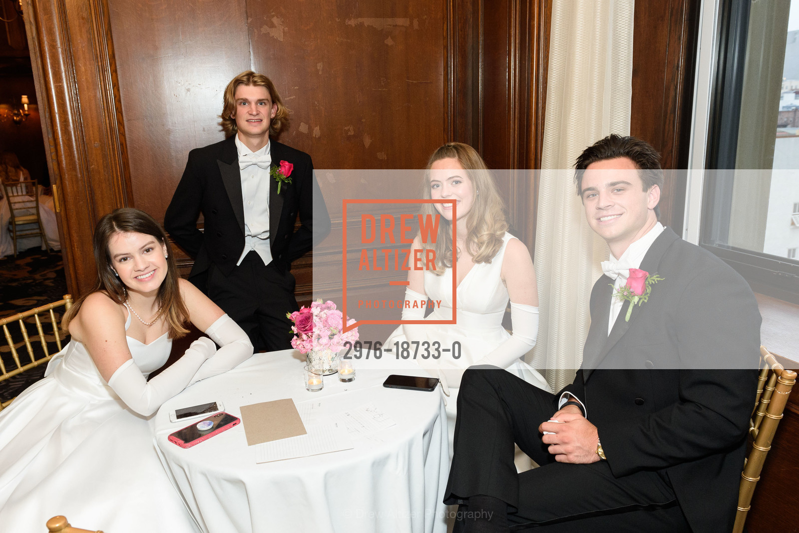 Olivia Delphine Mohun, John Adams Kingsland, Elizabeth Perry Wynne, Auston Robert Locke, San Francisco Debutante Ball 2019, Westin St. Francis, Photo #2976-18733-0 Olivia Delphine Mohun, John Adams Kingsland, Elizabeth Perry Wynne, Auston Robert Locke, Photo #2976-18733-0