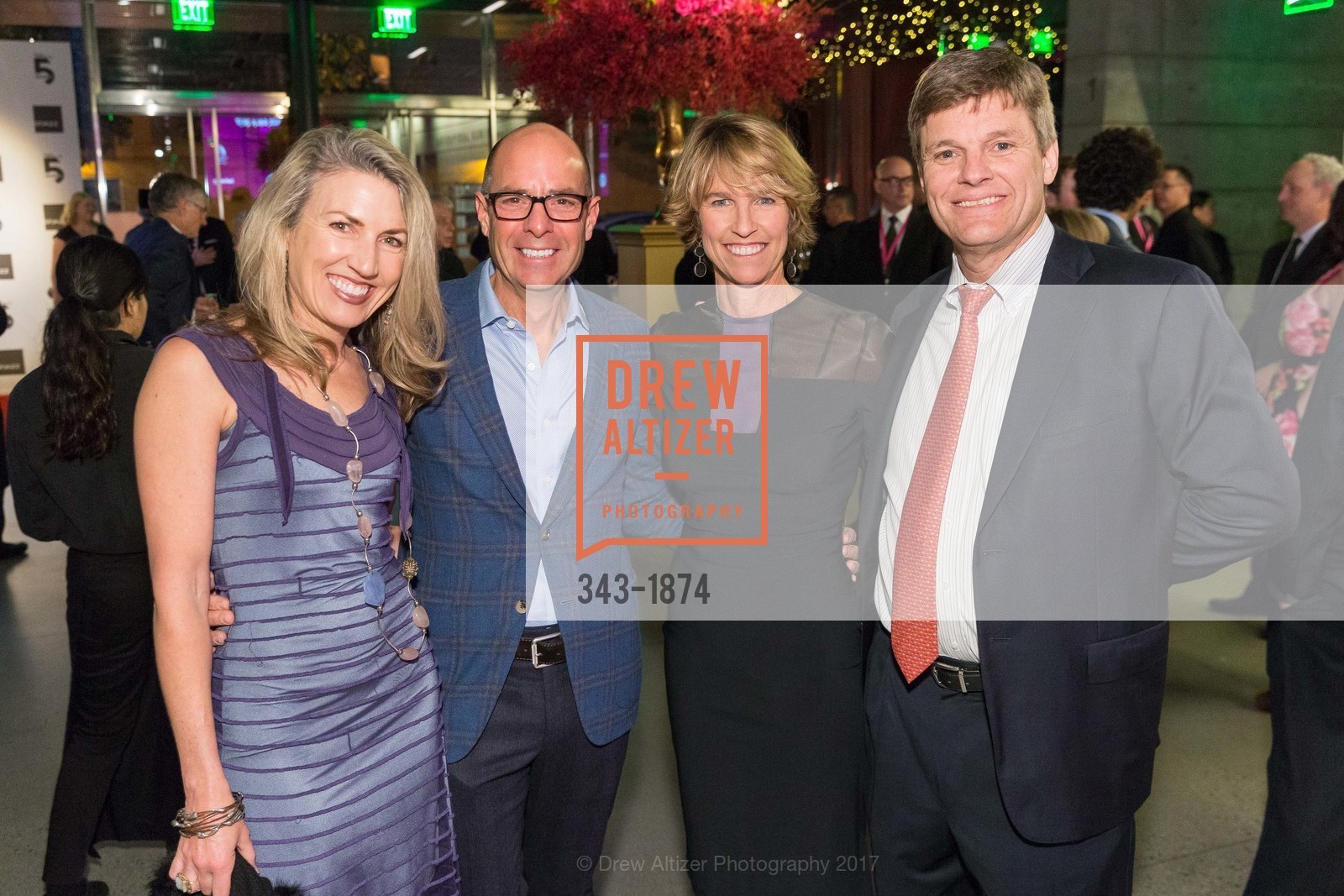 Catherine Clifford, Chris Clifford, Kate Duhamel, Bill Duhamel, SFJAZZ Gala 2017, SFJAZZ Center. 201 Franklin Street, January 18th, 2017, Photo #343-1874 Catherine Clifford, Chris Clifford, Kate Duhamel, Bill Duhamel, Photo #343-1874