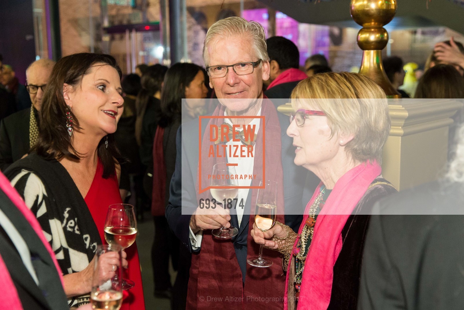 Diane Mailey, Bannus Hudson, Cecily Hudson, SFJAZZ Gala 2017, SFJAZZ Center. 201 Franklin Street, January 18th, 2017, Photo #693-1874 Diane Mailey, Bannus Hudson, Cecily Hudson, Photo #693-1874
