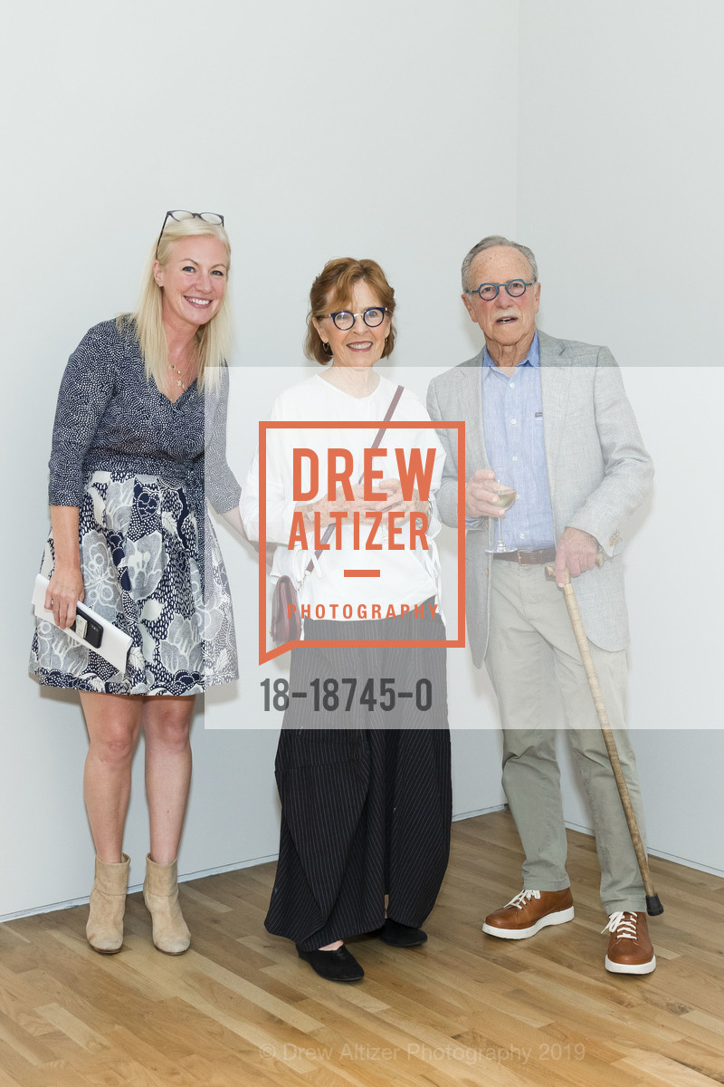 Elizabeth Sullivan, Colette Rothschild, Peter Rothschild, Pace Palo Alto's LIU JIANHUA Opening, PACE, June 20th, 2019, Photo #18-18745-0 Elizabeth Sullivan, Colette Rothschild, Peter Rothschild, Photo #18-18745-0