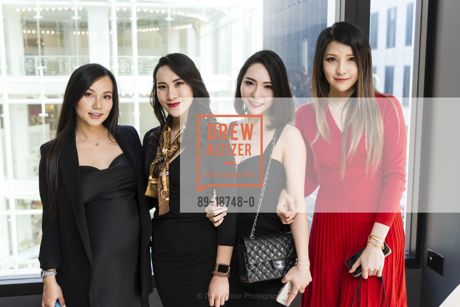 Sarah Woo, Fiona Woo, Selena Woo, Linda Chan, Photo #89-18748-0