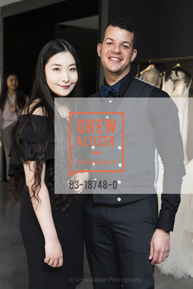 Eveline Chen, Waiton Farrell, Vera Wang Summer Event 2019, Vera Wang. 180 Geary Street, 4th F, Photo #83-18748-0 Eveline Chen, Waiton Farrell, Photo #83-18748-0