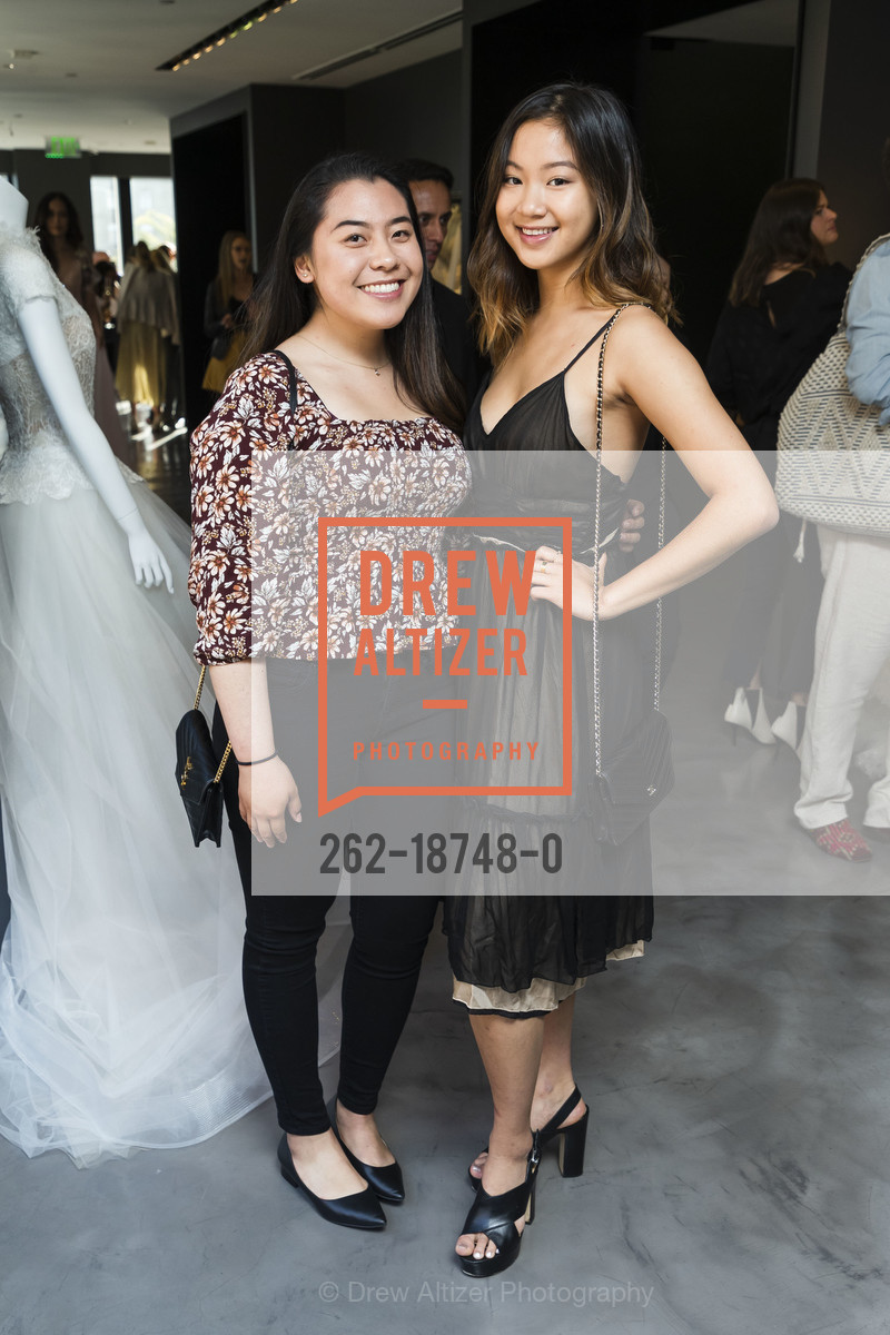 Mikaela Vo, Isabelle Sung, Vera Wang Summer Event 2019, Vera Wang. 180 Geary Street, 4th F, Photo #262-18748-0 Mikaela Vo, Isabelle Sung, Photo #262-18748-0
