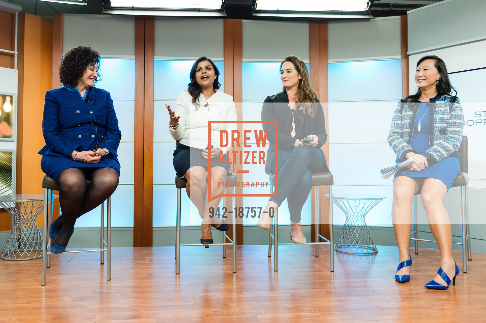 Liz Vilardo, Vanila Singh, Kara Egan, Sherri Douville, GENTRY Women In Tech Conference Presented by SAP 2019: INVESTING IN FUTURE LEADERS, SAP. 3410 Hillview Avenue, June 20th, 2019, Photo #942-18757-0 Liz Vilardo, Vanila Singh, Kara Egan, Sherri Douville, Photo #942-18757-0