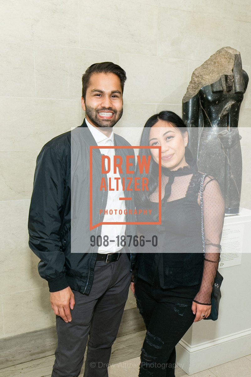 James Dutta, Joyce Alcantara, Early Rubens: An ArtPoint Cocktail Party, Legion of Honor, Photo #908-18766-0 James Dutta, Joyce Alcantara, Photo #908-18766-0