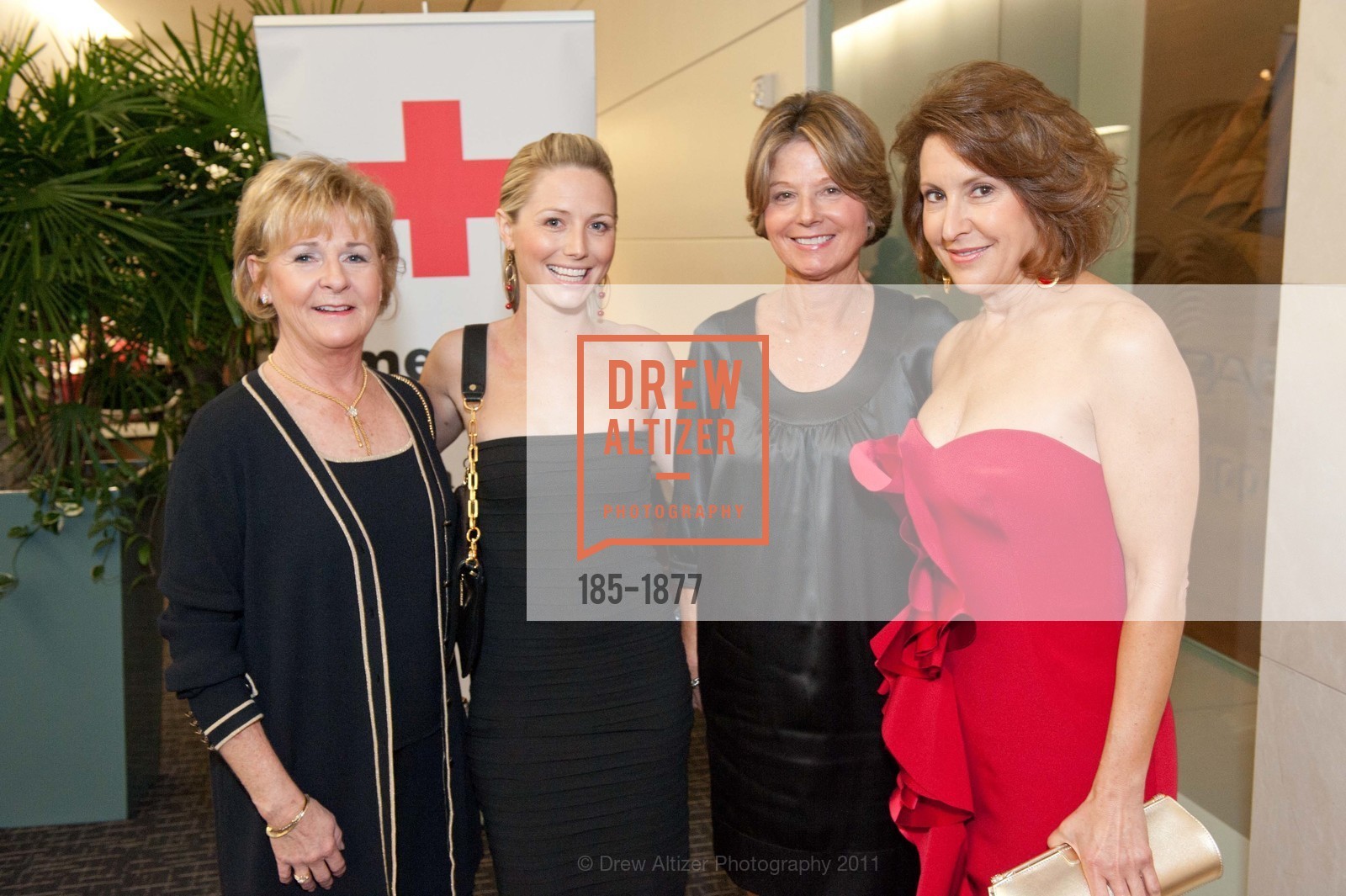 Terrell Cope, Michelle Rivard, Debbie Rivard, Susan Atherton, AMERICAN RED CROSS Launch Party, US, March 17th, 2011, Photo #185-1877 Terrell Cope, Michelle Rivard, Debbie Rivard, Susan Atherton, Photo #185-1877