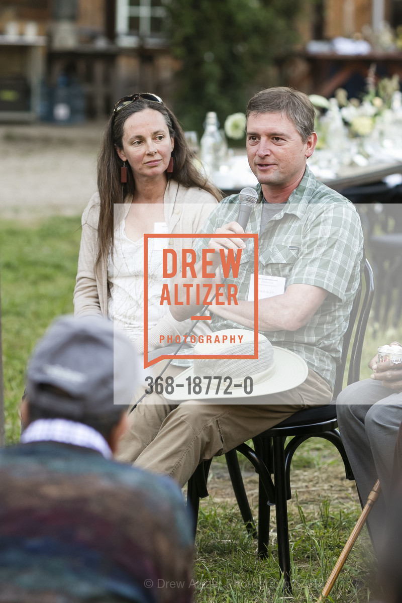Marie Antoine, Steve Sillett, Save The Redwoods 2019 Canopy Club Appreciation, Pie Ranch. 2080 CA-1, June 22nd, 2019, Photo #368-18772-0 Marie Antoine, Steve Sillett, Photo #368-18772-0