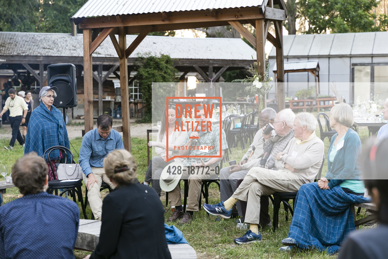 Marie Antoine, Steve Sillett, Save The Redwoods 2019 Canopy Club Appreciation, Pie Ranch. 2080 CA-1, June 22nd, 2019, Photo #428-18772-0 Marie Antoine, Steve Sillett, Photo #428-18772-0
