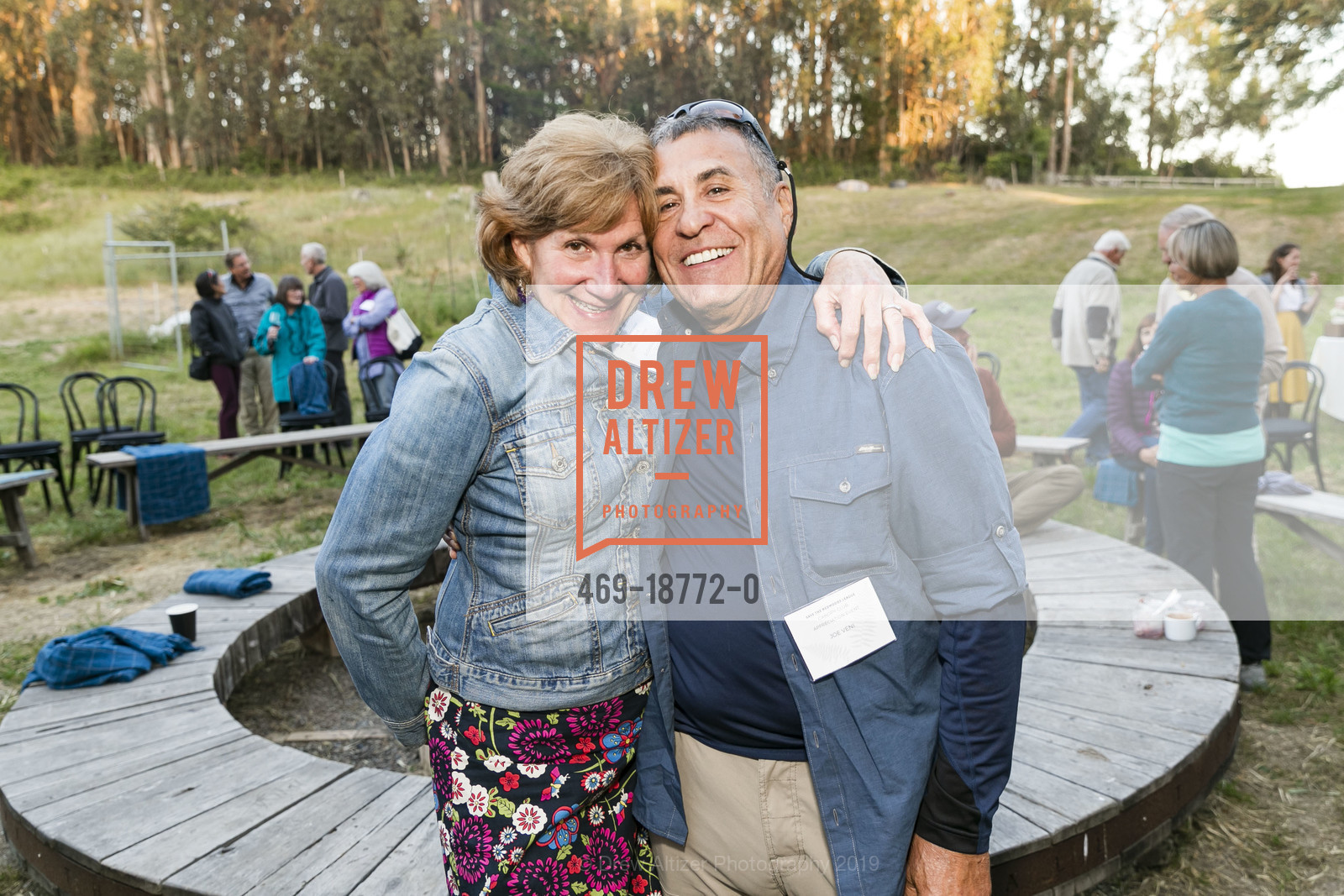 Suzanne Moss, Joe Veni, Save The Redwoods 2019 Canopy Club Appreciation, Pie Ranch. 2080 CA-1, June 22nd, 2019, Photo #469-18772-0 Suzanne Moss, Joe Veni, Photo #469-18772-0