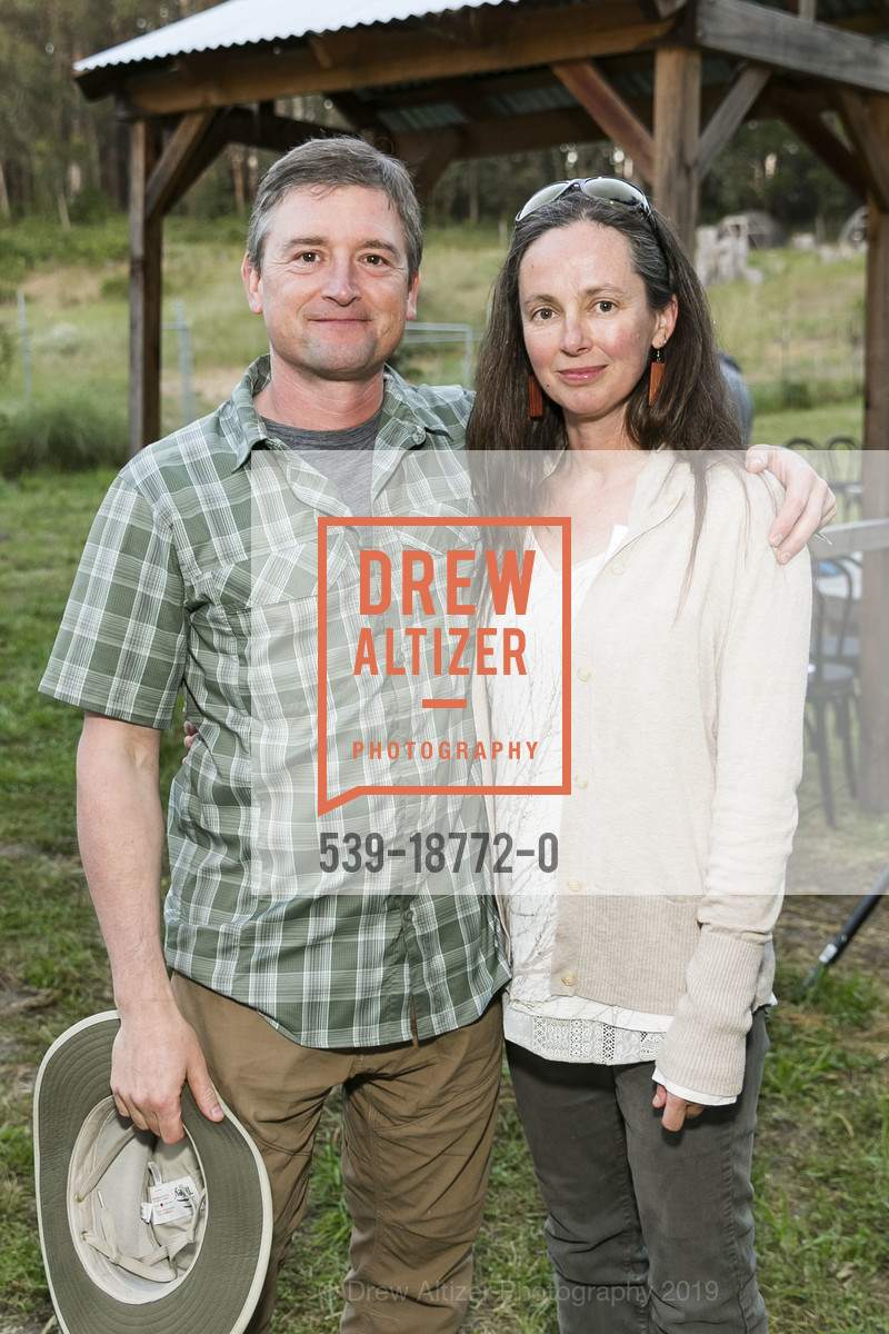 Steve Sillett, Marie Antoine, Save The Redwoods 2019 Canopy Club Appreciation, Pie Ranch. 2080 CA-1, June 22nd, 2019, Photo #539-18772-0 Steve Sillett, Marie Antoine, Photo #539-18772-0