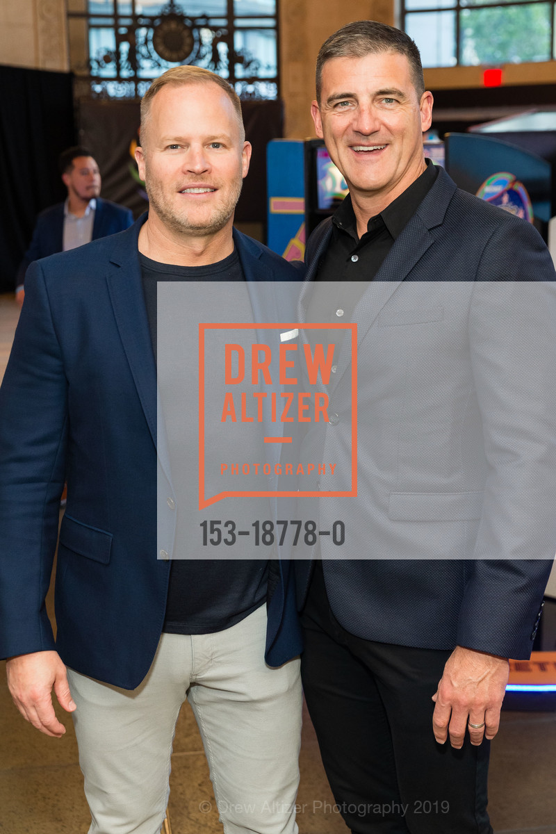 John Hunt, Chuck De Kock, VIP Pride Party 2019, AT&T Store. 1 Powell Street, June 21st, 2019, Photo #153-18778-0 John Hunt, Chuck De Kock, Photo #153-18778-0