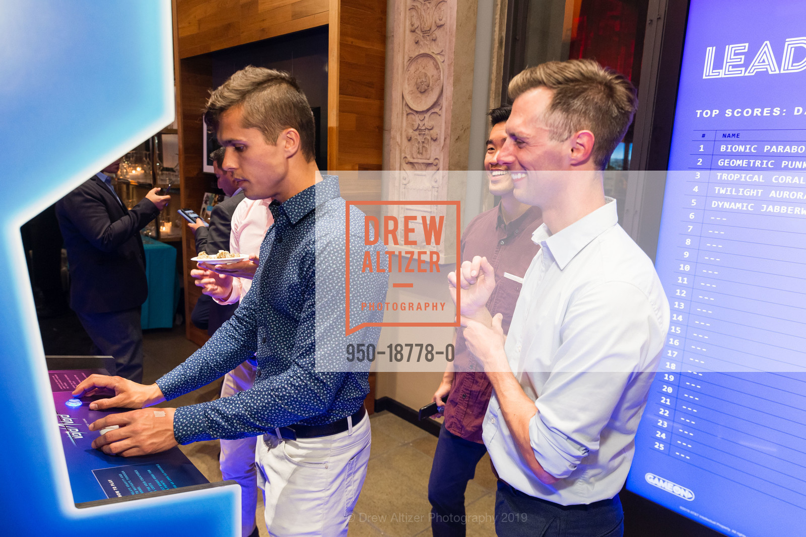 Ryan Leahy, Jonathan Sokolowski, VIP Pride Party 2019, AT&T Store. 1 Powell Street, June 21st, 2019, Photo #950-18778-0 Ryan Leahy, Jonathan Sokolowski, Photo #950-18778-0