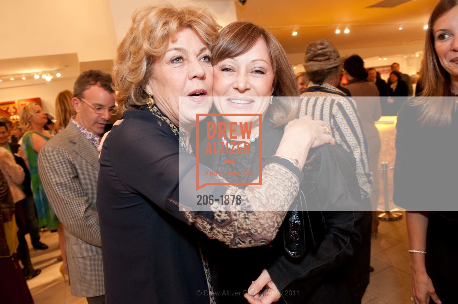 Isabelle de Borchgrave, Luba Troyanovsky, SOROKKO GALLERY Presents ISABELLE DE BORCHGRAVE: Recent Paintings and Sculptures, US, March 18th, 2011, Photo #206-1878 Isabelle de Borchgrave, Luba Troyanovsky, Photo #206-1878