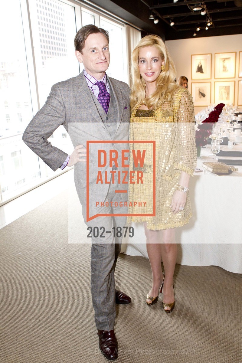 Hamish Bowles, Paula Carano, NEIMAN MARCUS Hosts Luncheon for HAMISH BOWLES, US, March 19th, 2011, Photo #202-1879 Hamish Bowles, Paula Carano, Photo #202-1879