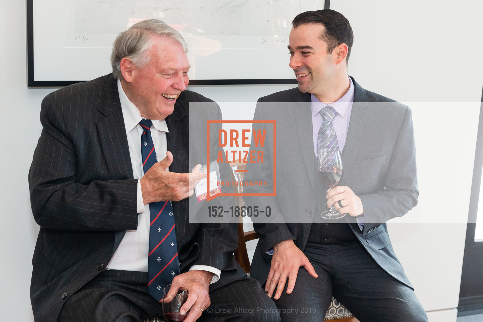 Tom Greerty, Rodrigo Barros, "Celebrating Friends" - Order of Malta Clinic of Northern California 11th Anniversary Celebration, Private Residence, June 26th, 2019, Photo #152-18805-0 Tom Greerty, Rodrigo Barros, Photo #152-18805-0