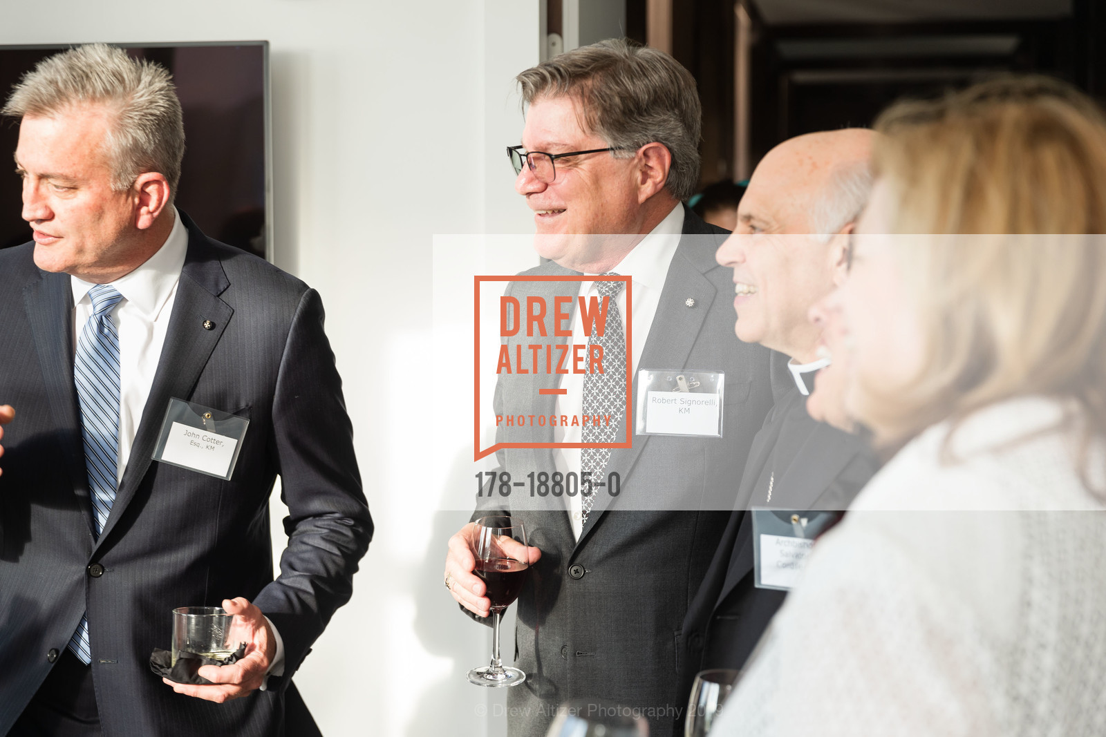 John Cotter, Bob Signorelli, "Celebrating Friends" - Order of Malta Clinic of Northern California 11th Anniversary Celebration, Private Residence, June 26th, 2019, Photo #178-18805-0 John Cotter, Bob Signorelli, Photo #178-18805-0