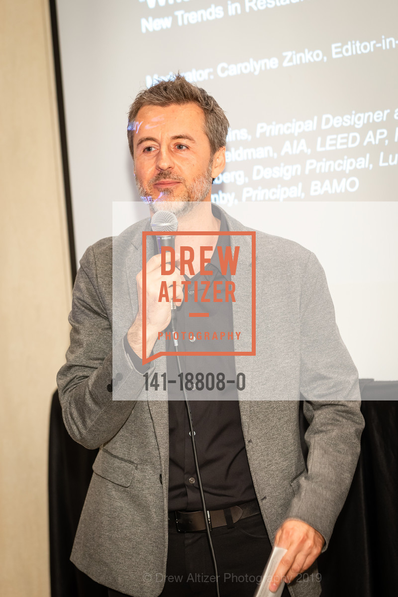 Gregory Herman, SF Design Week: AIA/SF & Flexform: What's Cooking, FLEXFORM. 145 Rhode Island Street, June 26th, 2019, Photo #141-18808-0 Gregory Herman, Photo #141-18808-0