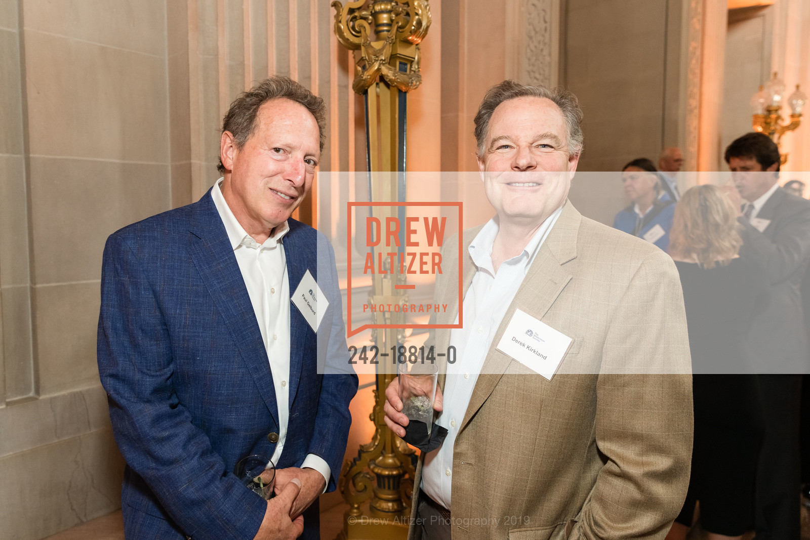 Paul Gelburd, Derek Kirkland, The Wilderness Society presents Ansel Adams Awards Dinner Honoring Former Governor Jerry Brown, SF City Hall. 1 Dr Carlton B Goodlett Pl, June 27th, 2019, Photo #242-18814-0 Paul Gelburd, Derek Kirkland, Photo #242-18814-0