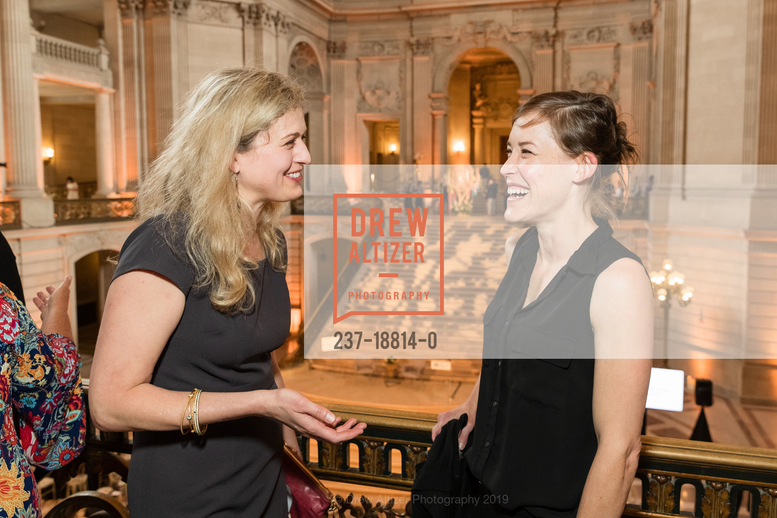 Liese Dart, Sara Vera, The Wilderness Society presents Ansel Adams Awards Dinner Honoring Former Governor Jerry Brown, SF City Hall. 1 Dr Carlton B Goodlett Pl, June 27th, 2019, Photo #237-18814-0 Liese Dart, Sara Vera, Photo #237-18814-0