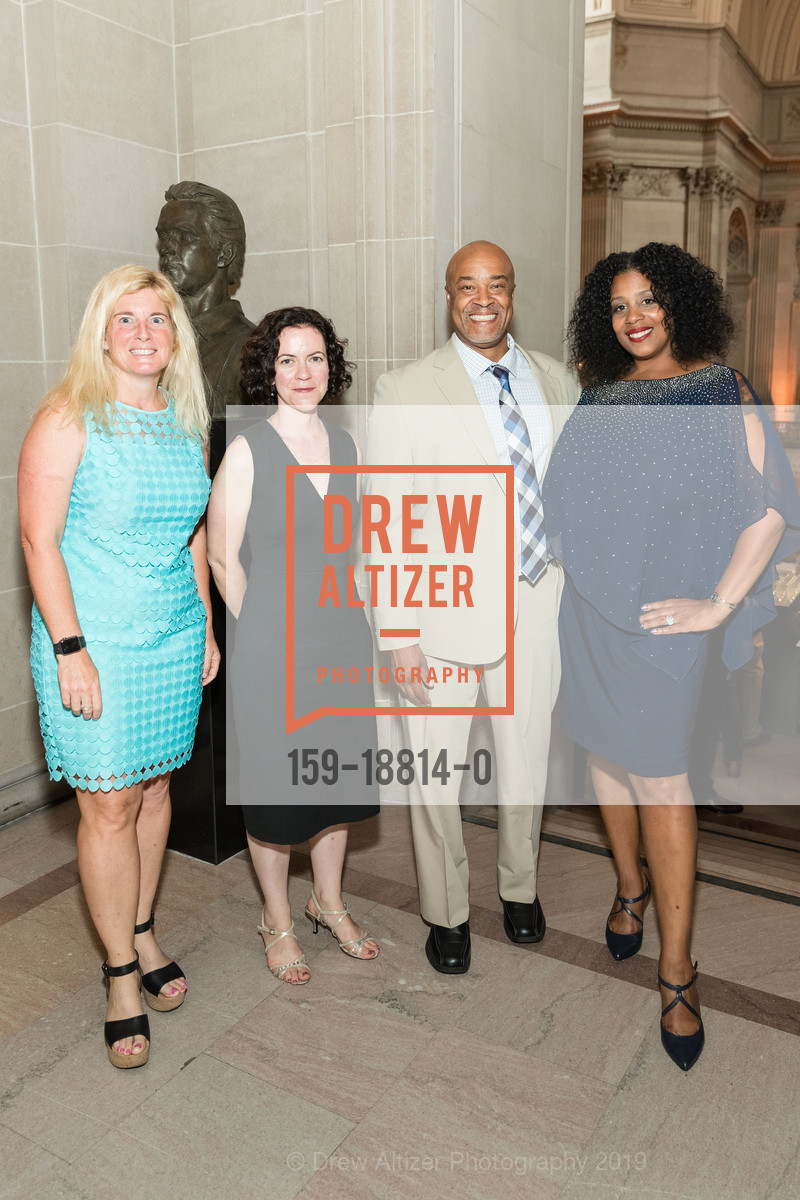 Beth Pratt, Moira Chapin, Darin Jones, Rue Mapp, The Wilderness Society presents Ansel Adams Awards Dinner Honoring Former Governor Jerry Brown, SF City Hall. 1 Dr Carlton B Goodlett Pl, June 27th, 2019, Photo #159-18814-0 Beth Pratt, Moira Chapin, Darin Jones, Rue Mapp, Photo #159-18814-0