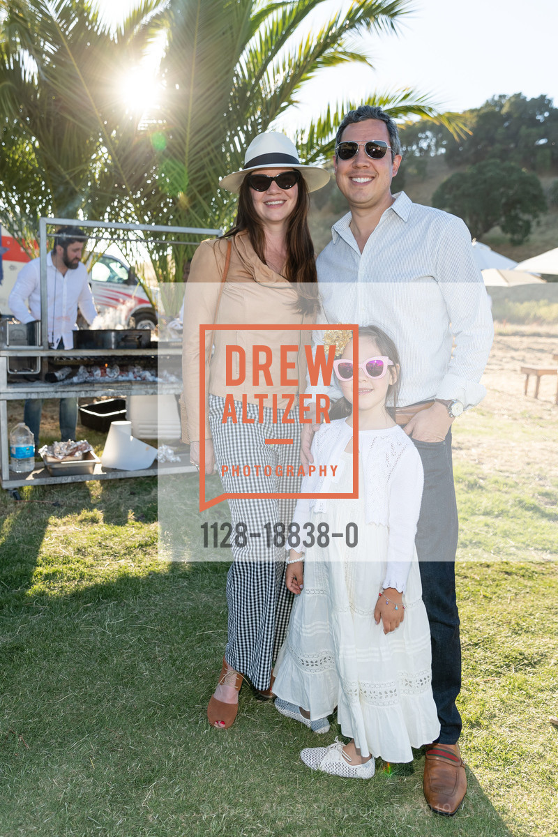 Rosana Jimenez, Andy Ardila, Olivia Ardila, 2019 Polo & Dinner Series Presented by Stick & Ball and One&Only Mandarina, Cerro Pampa Polo Club. 1295 San Antonio Road, June 29th, 2019, Photo #1128-18838-0 Rosana Jimenez, Andy Ardila, Olivia Ardila, Photo #1128-18838-0