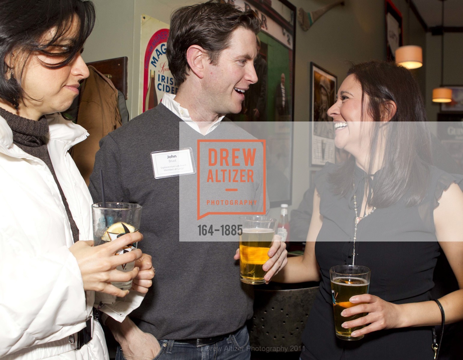 Maria Martinez-Mont, John Brust, Daniela Picazo, The Exploratorium Lab's MARCH MADNESS MEMBERSHIP PARTY, US, March 24th, 2011, Photo #164-1885 Maria Martinez-Mont, John Brust, Daniela Picazo, Photo #164-1885