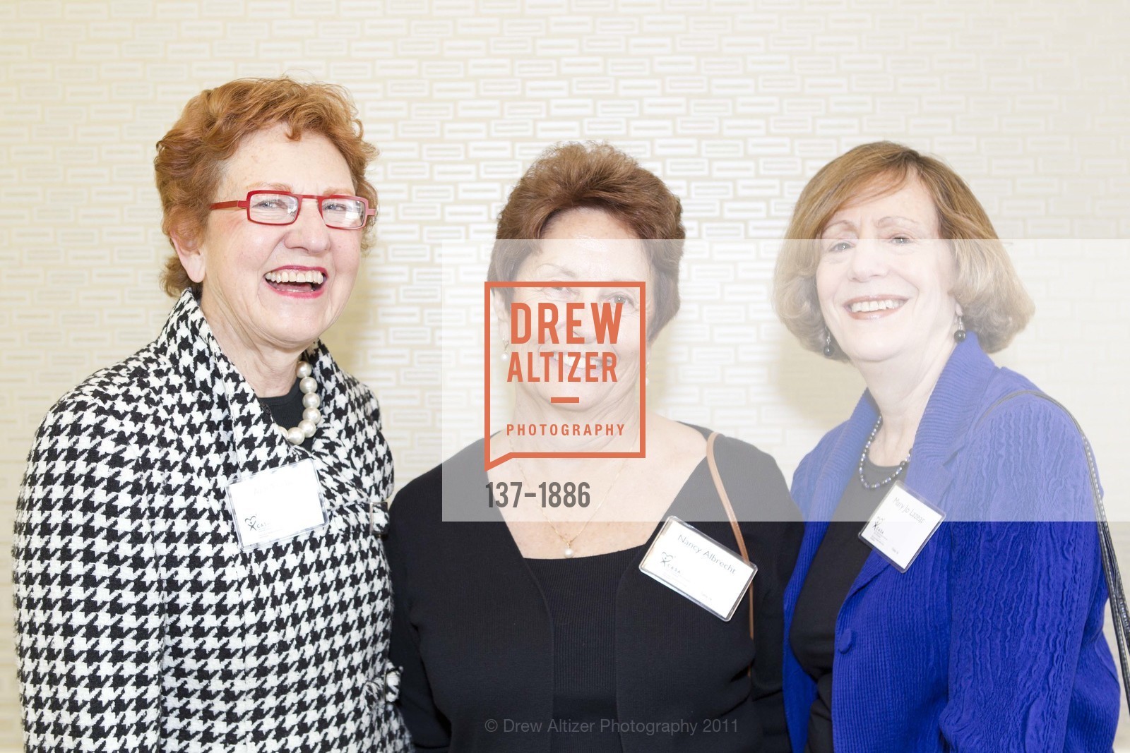 Ann Tubbs, Nancy Jones, Mary Lazear, SFCASA Board of Directors Raises Funds for CHILDREN IN FOSTER CARE, US, March 24th, 2011, Photo #137-1886 Ann Tubbs, Nancy Jones, Mary Lazear, Photo #137-1886