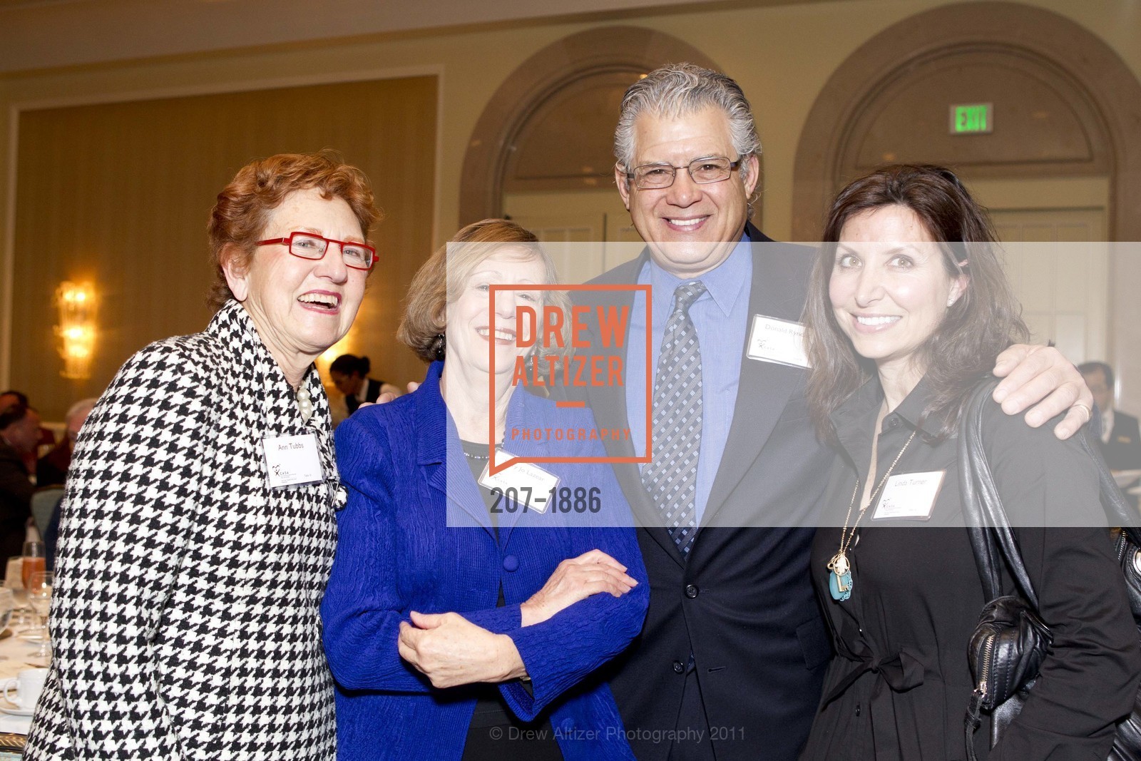 Ann Tubbs, Mary Jo Lazear, Donald Ryndak, Linda Turner, SFCASA Board of Directors Raises Funds for CHILDREN IN FOSTER CARE, US, March 24th, 2011, Photo #207-1886 Ann Tubbs, Mary Jo Lazear, Donald Ryndak, Linda Turner, Photo #207-1886