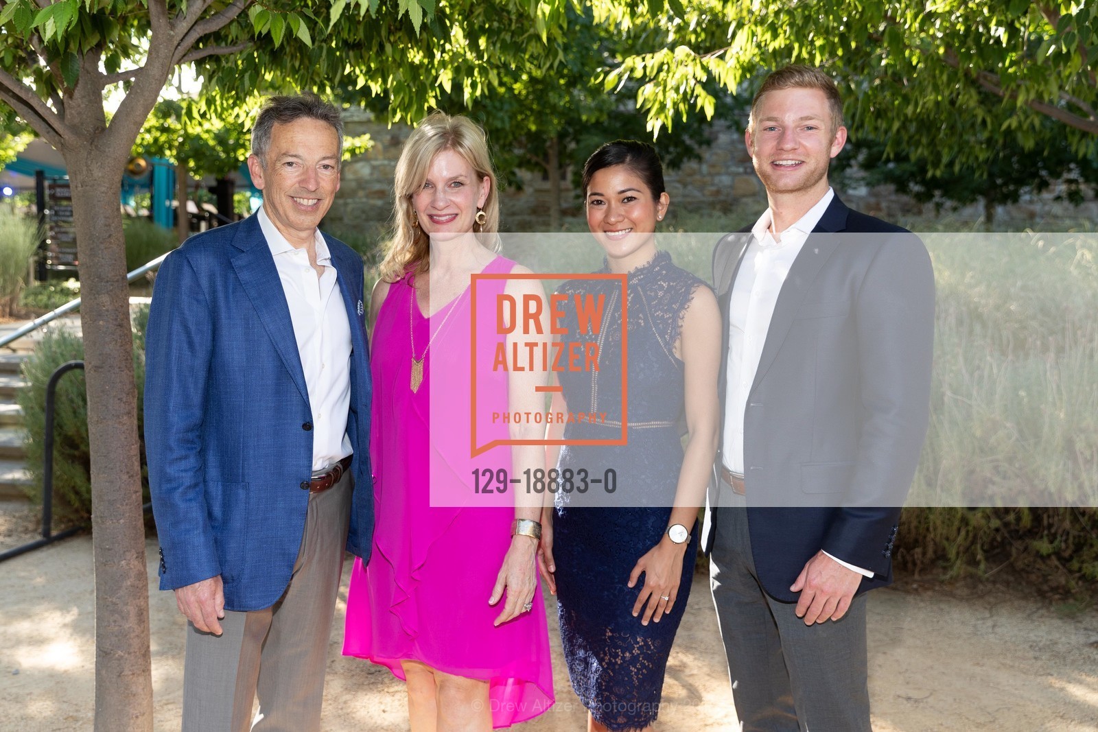 Rick Walker, Karen Walker, Julia Walker, Kevin Walker, Festival Napa Valley 2019 Arts for All Gala Featuring SEAL, HALL Wines. 401 St Helena Highway, July 14th, 2019, Photo #129-18883-0 Rick Walker, Karen Walker, Julia Walker, Kevin Walker, Photo #129-18883-0