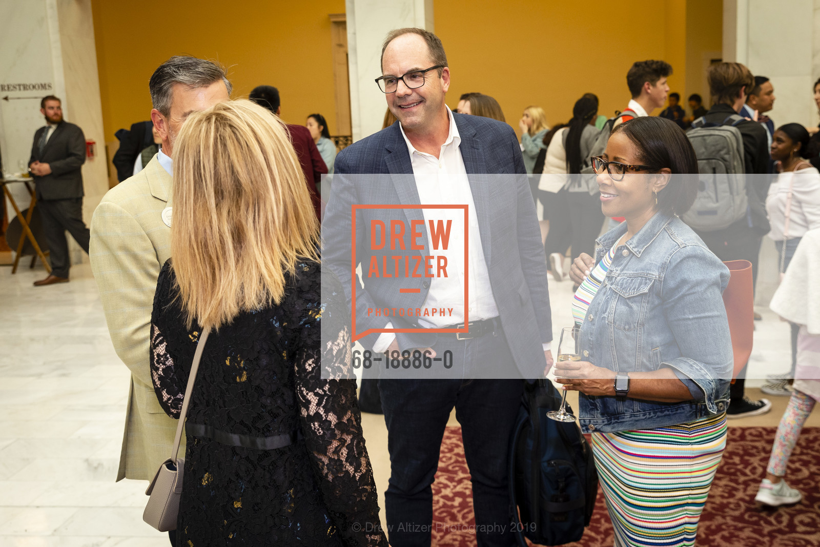 Brent Hyder, Susan Goss Brown, Enterprise for Youth's 50th Anniversary & Gladys Thacher's 90th Birthday Celebration, San Francisco City Hall, July 11th, 2019, Photo #68-18886-0 Brent Hyder, Susan Goss Brown, Photo #68-18886-0