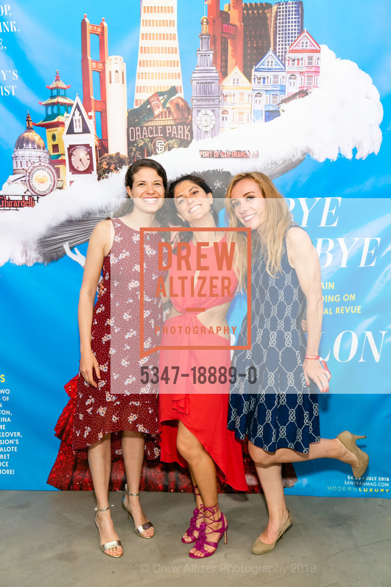 Danielle Goldberg, Eva Maria, Jennifer Dinoia, Best of San Francisco Magazine 2019, SVN West. 10 South Van Ness, July 11th, 2019, Photo #5347-18889-0 Danielle Goldberg, Eva Maria, Jennifer Dinoia, Photo #5347-18889-0
