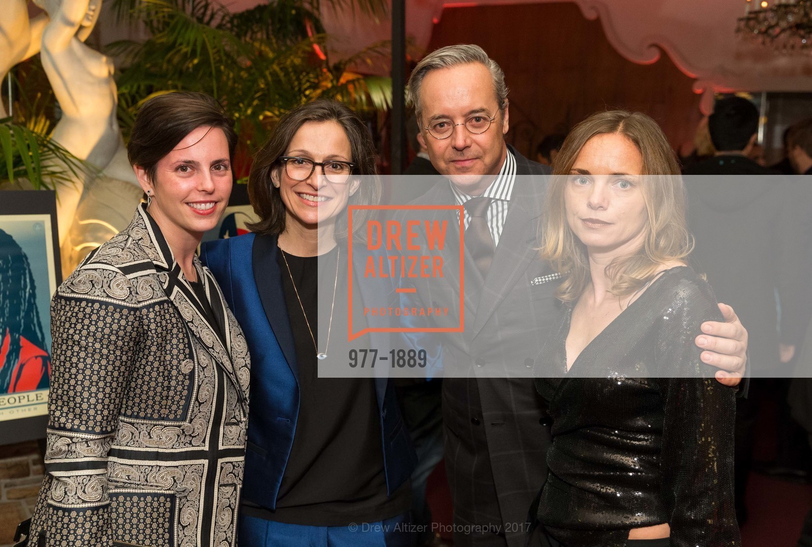 Jessica Silverman, Sarah Thornton, Douglas Durkin, Nina Hollein, Take Back the Ball: A Night of Hope and Action, Bimbo's 365 Club. 1025 Columbus Ave, January 20th, 2017, Photo #977-1889 Jessica Silverman, Sarah Thornton, Douglas Durkin, Nina Hollein, Photo #977-1889