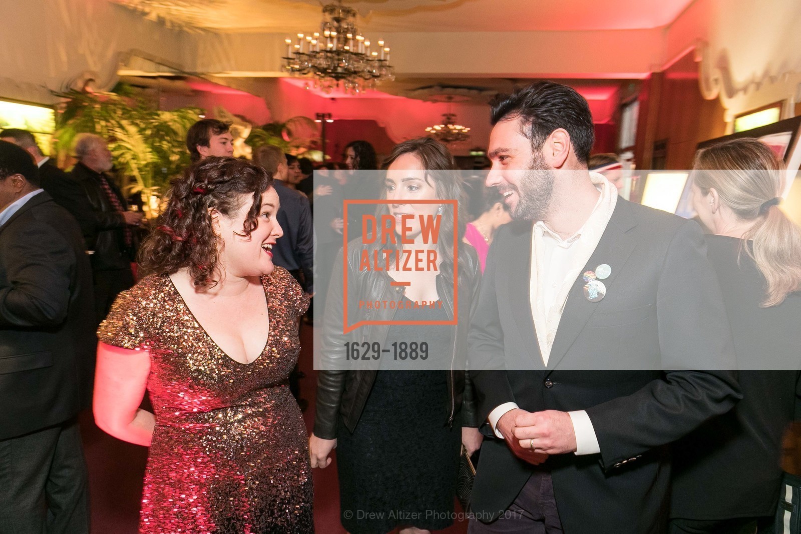 Laura Schwel, Jasper Sherman-Presser, Elaine Theios, Take Back the Ball: A Night of Hope and Action, Bimbo's 365 Club. 1025 Columbus Ave, January 20th, 2017, Photo #1629-1889 Laura Schwel, Jasper Sherman-Presser, Elaine Theios, Photo #1629-1889