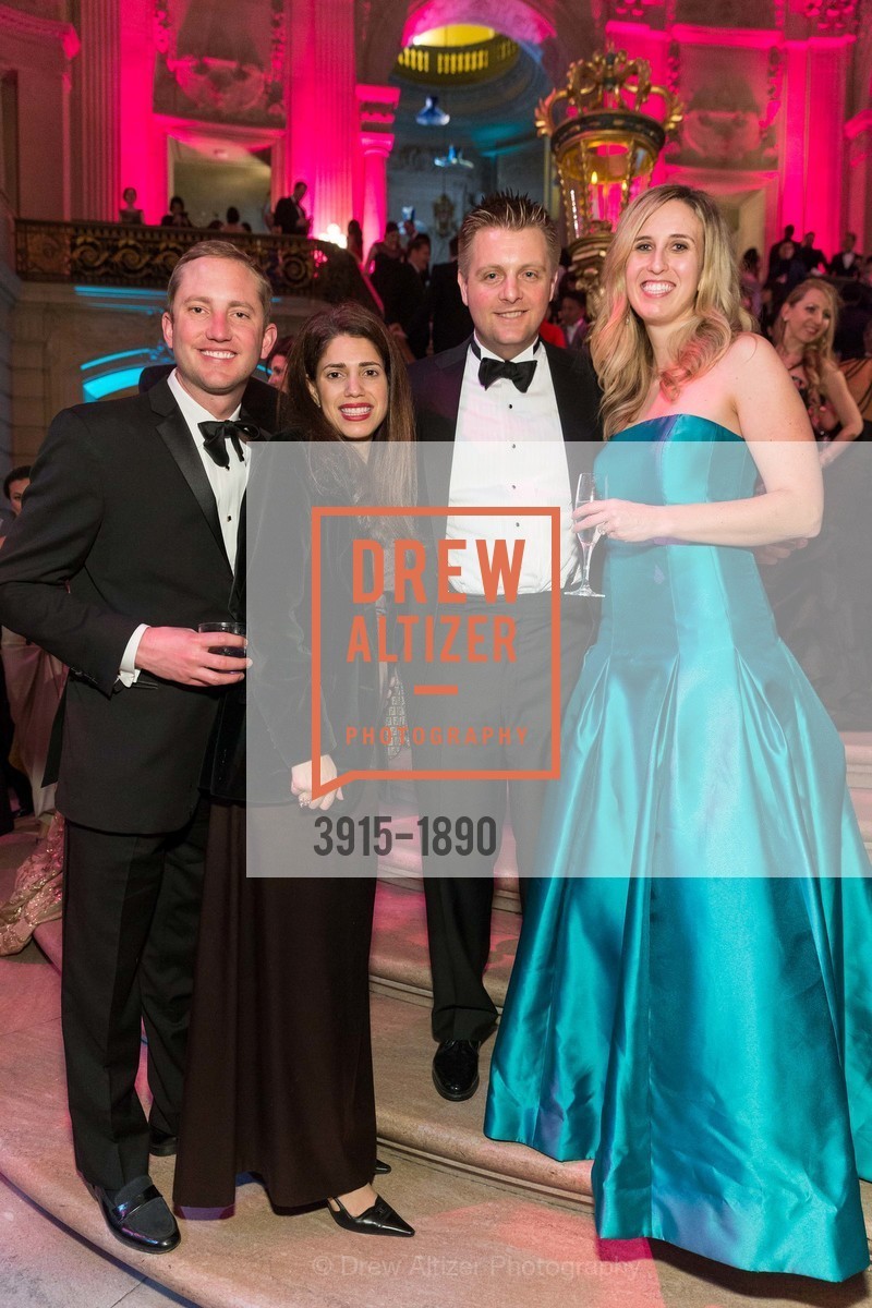 Peter Wright, Shira Blatt, Nate Hennings, Nora Barr, San Francisco Ballet Opening Night Gala After Party, City Hall, Photo #3915-1890 Peter Wright, Shira Blatt, Nate Hennings, Nora Barr, Photo #3915-1890