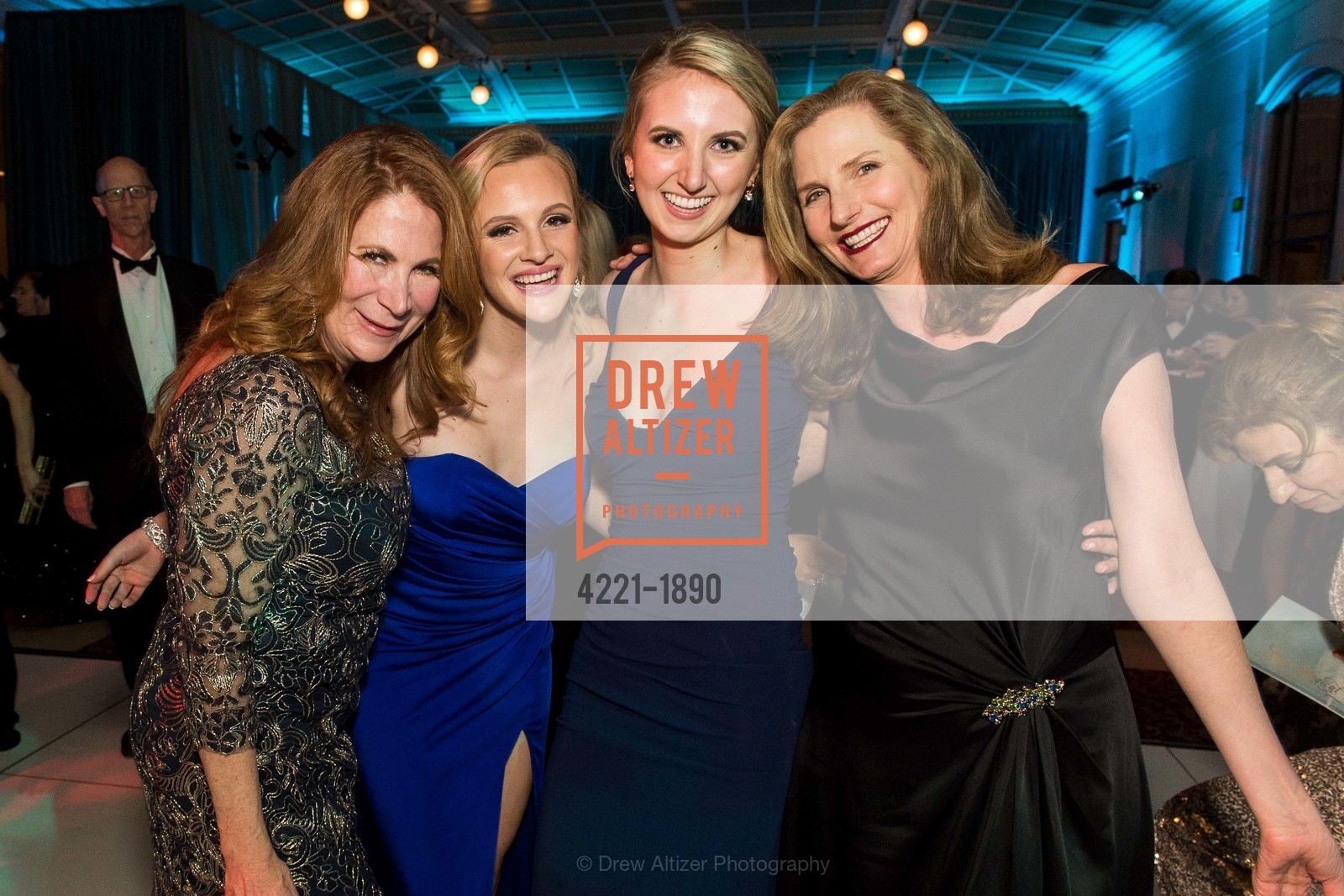 Patricia Ferrin Loucks, Sarah Margaret Seltsam, Audrey Riedel, Christine Varon, San Francisco Ballet Opening Night Gala After Party, City Hall, Photo #4221-1890 Patricia Ferrin Loucks, Sarah Margaret Seltsam, Audrey Riedel, Christine Varon, Photo #4221-1890