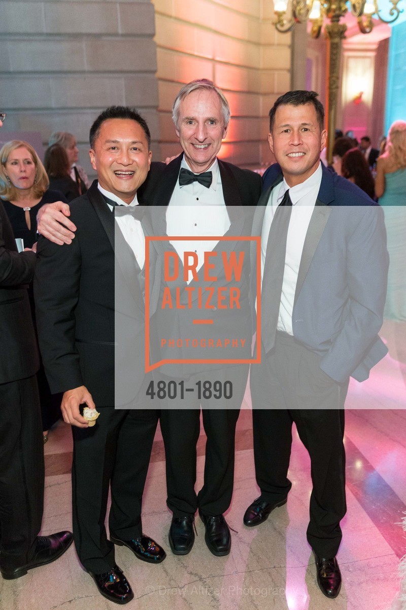 Lo Wu, Peter Nye, Ben Hugh, San Francisco Ballet Opening Night Gala After Party, City Hall, Photo #4801-1890 Lo Wu, Peter Nye, Ben Hugh, Photo #4801-1890