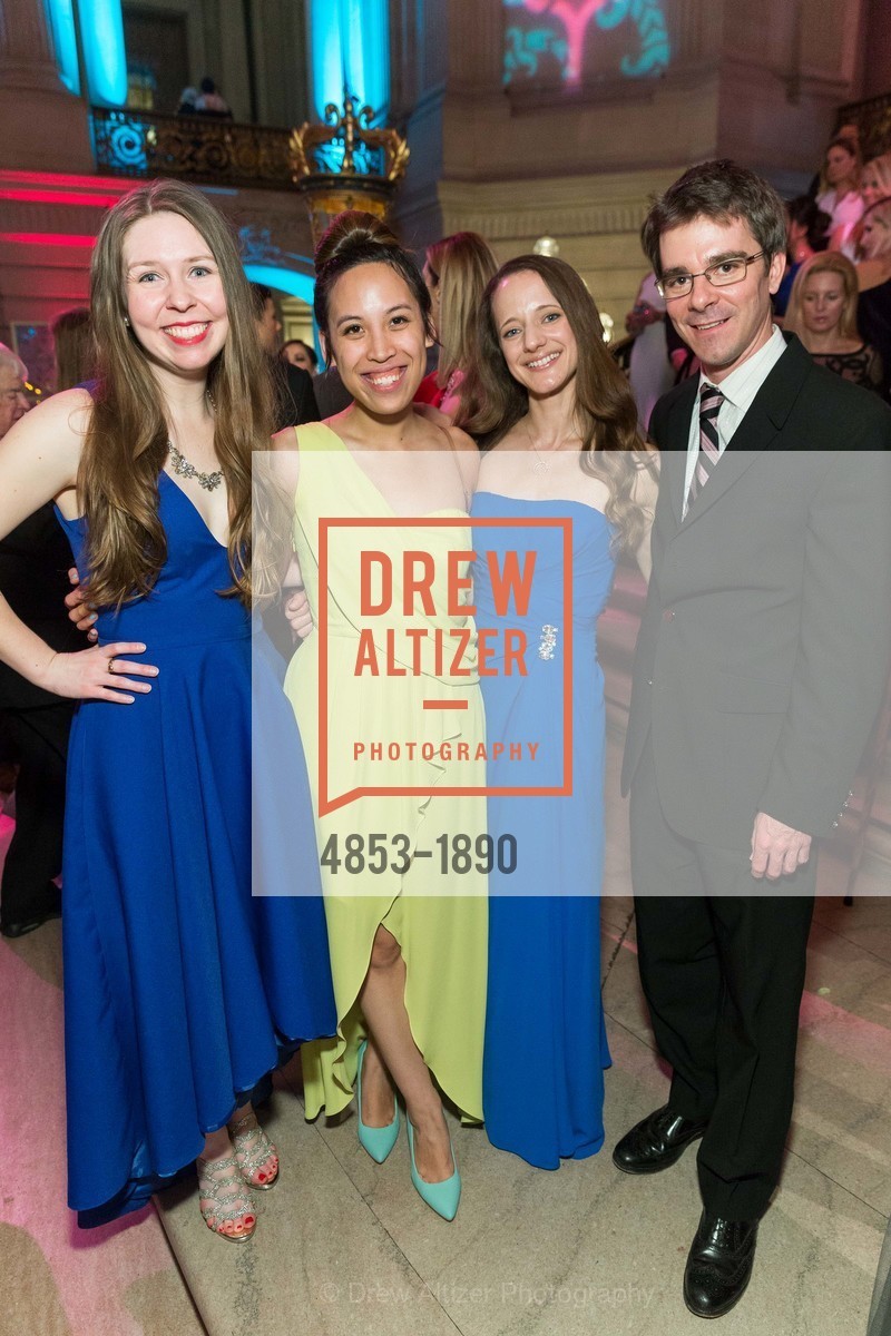 Kristina Backstrom, Katherine Ledesma, Vanessa Henke, Chris Lipp, San Francisco Ballet Opening Night Gala After Party, City Hall, Photo #4853-1890 Kristina Backstrom, Katherine Ledesma, Vanessa Henke, Chris Lipp, Photo #4853-1890