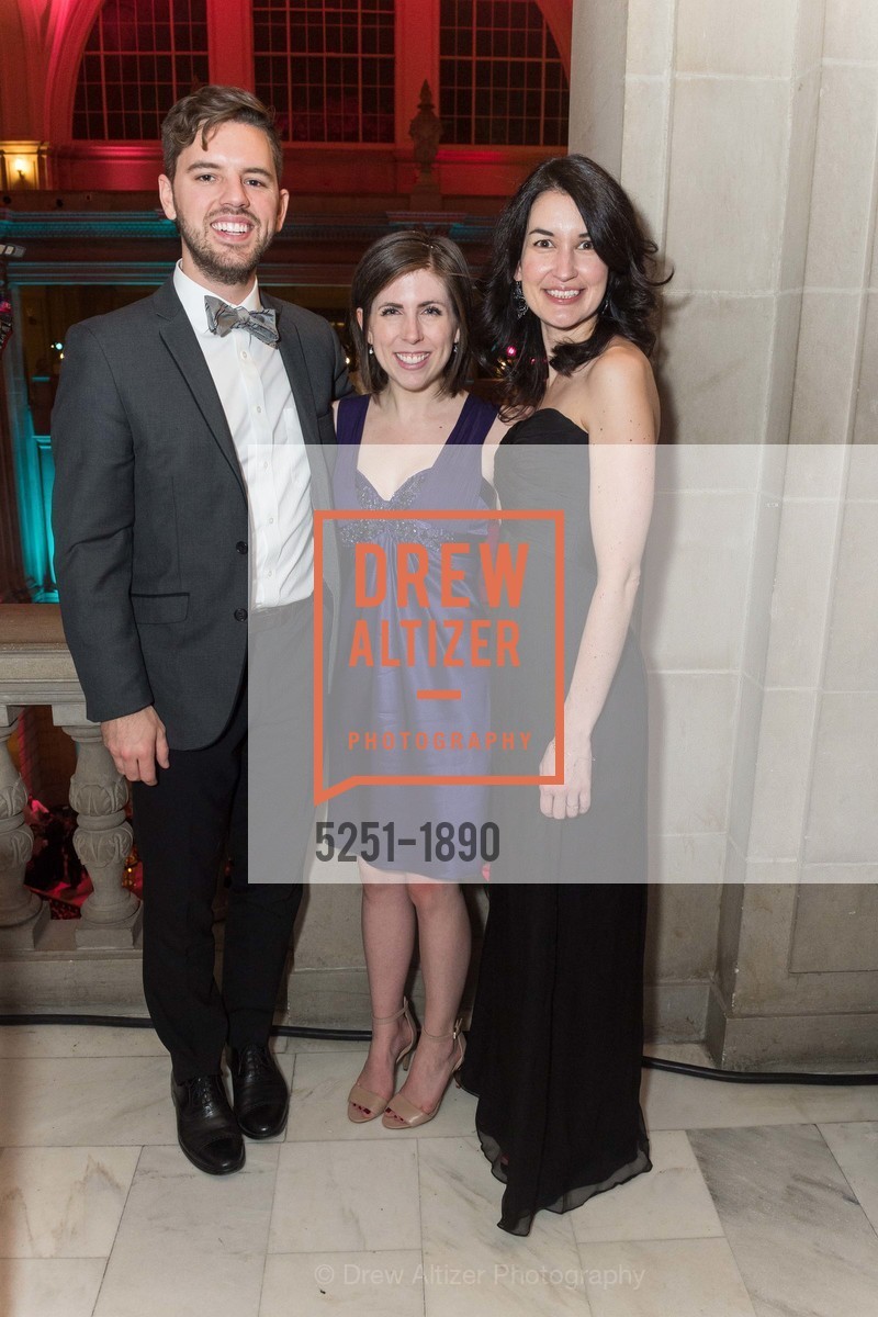 Joe Derouin, Abby Nasser, Julia LoBlanco, San Francisco Ballet Opening Night Gala After Party, City Hall, Photo #5251-1890 Joe Derouin, Abby Nasser, Julia LoBlanco, Photo #5251-1890