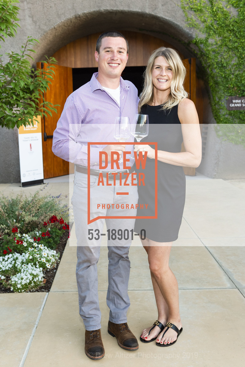 John McCarthy, Heather Rehnberg, Festival Napa Valley 2019 Patron Dinner at B Cellars, B Cellars. 703 Oakville Cross Road, July 19th, 2019, Photo #53-18901-0 John McCarthy, Heather Rehnberg, Photo #53-18901-0