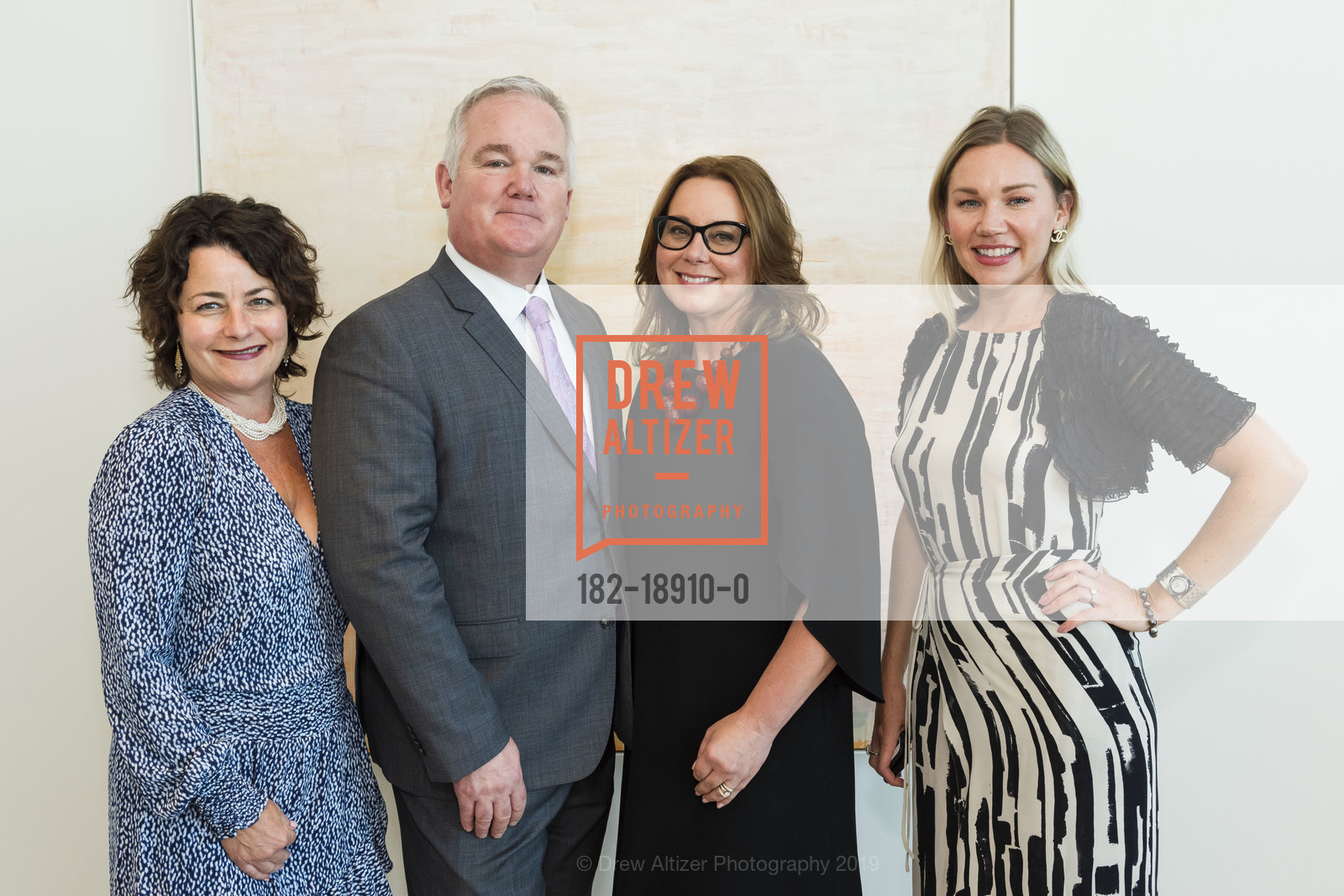 Renee Rogers, Brian Neel, Michelle Bercruysse, Christina Parker, 181 Fremont Philanthropy Awards for San Francisco Rock Project, 181 Fremont Residences. 181 Fremont Street, July 24th, 2019, Photo #182-18910-0 Renee Rogers, Brian Neel, Michelle Bercruysse, Christina Parker, Photo #182-18910-0