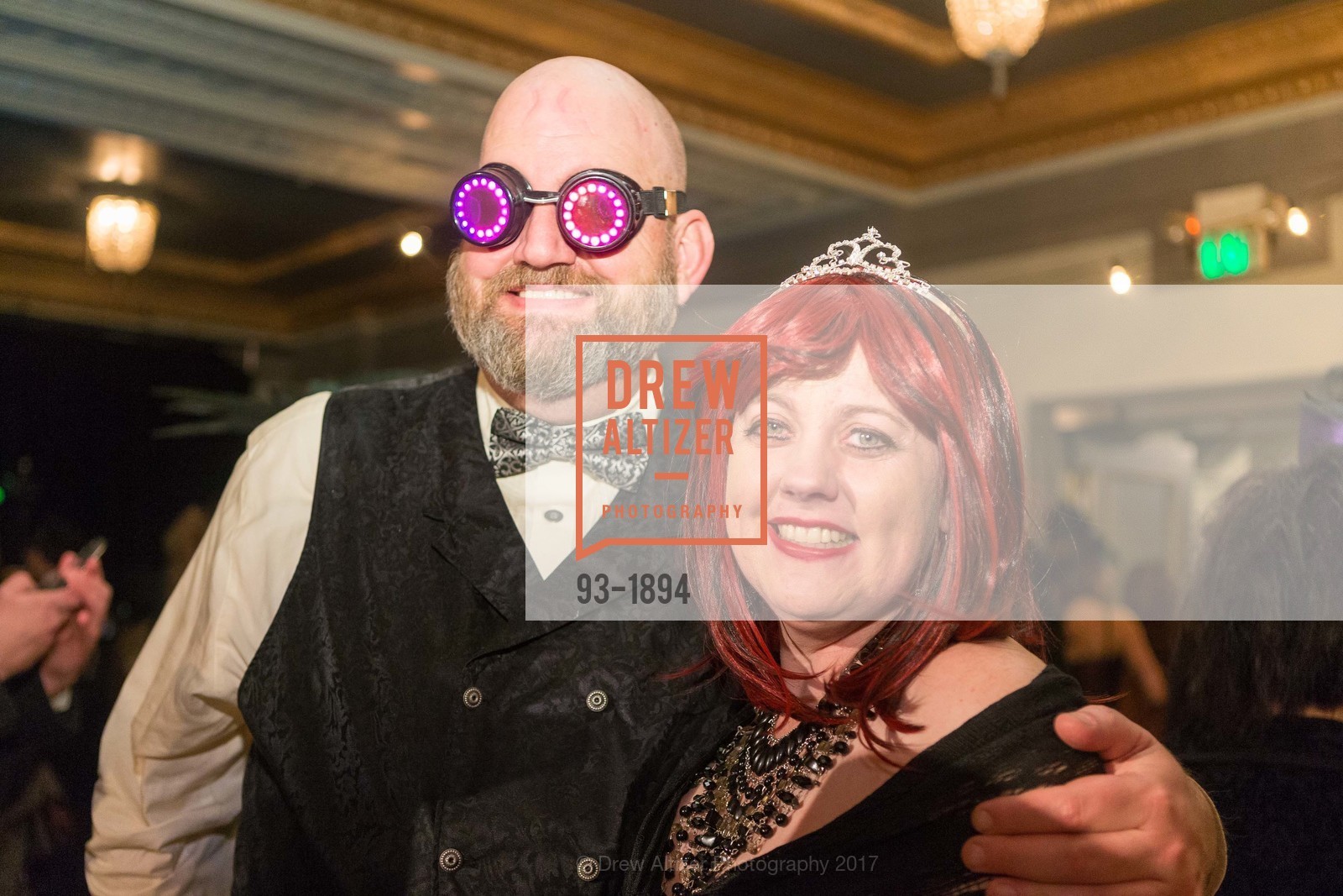 Robert Zehender, Heather Ouellette, Edwardian Ball 2017, The Regency Ballroom. 1300 Van Ness Avenue San Francisco, CA, 94109, January 21st, 2017, Photo #93-1894 Robert Zehender, Heather Ouellette, Photo #93-1894