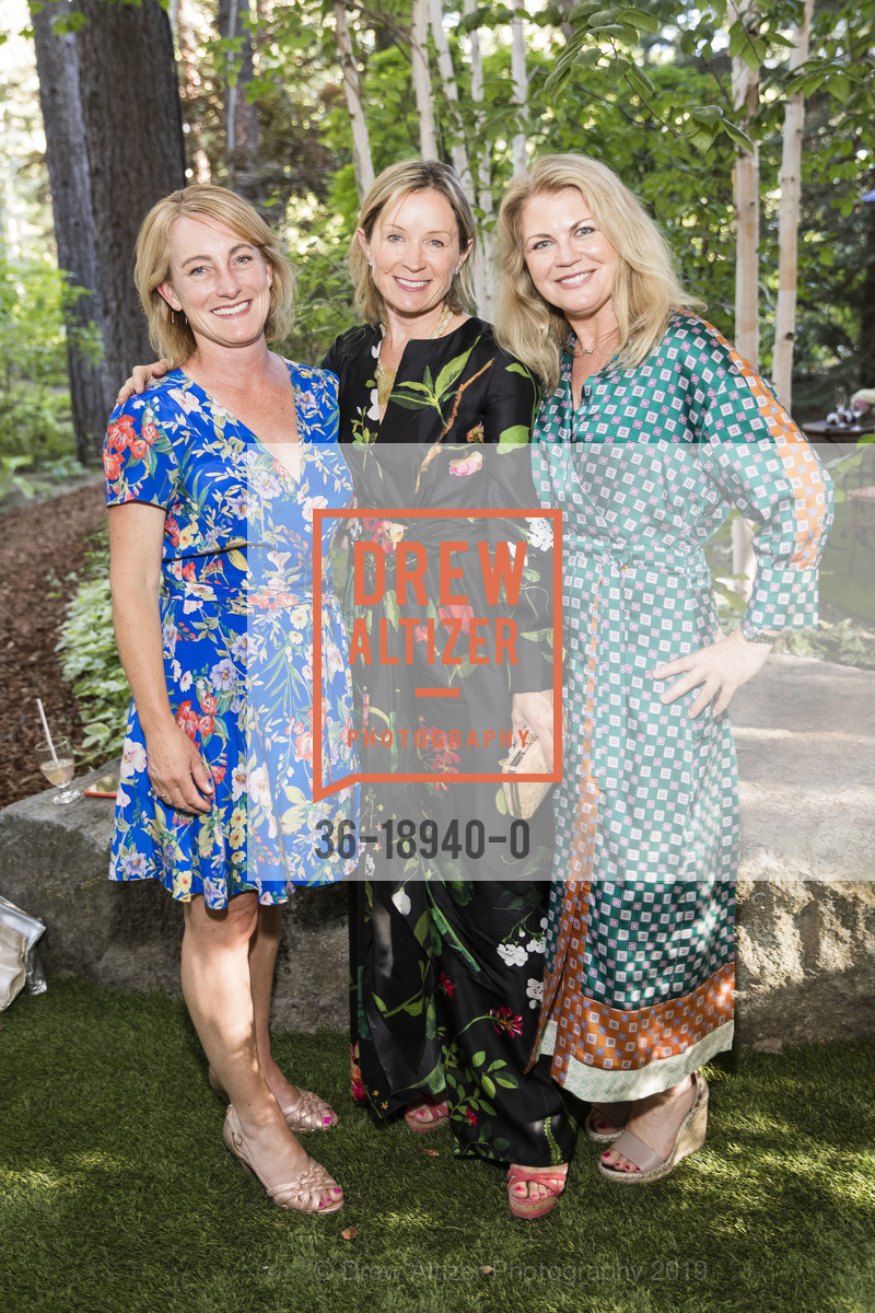 Dawn Marie Hubert, Sarah Sayer, Tammy Pioch, 50th Anniversary League to Save Lake Tahoe Fashion Show Sponsor Cocktail Reception and Dinner 2019, Schumaker Home. 1047 Lakeshore Blvd, August 2nd, 2019, Photo #36-18940-0 Dawn Marie Hubert, Sarah Sayer, Tammy Pioch, Photo #36-18940-0