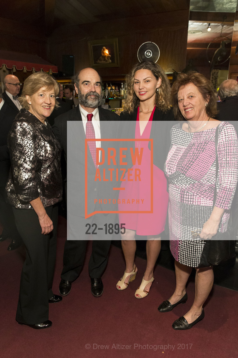 Carolyn Spitz, Stephen Spitz, Erika Woolsey, Kristina Woolsey, New Century Chamber Orchestra Silver Jubilee Gala (25th Anniversary), Bimbo's 365 Club. 1025 Columbus Avenue, SF, CA 94133, January 24th, 2017, Photo #22-1895 Carolyn Spitz, Stephen Spitz, Erika Woolsey, Kristina Woolsey, Photo #22-1895
