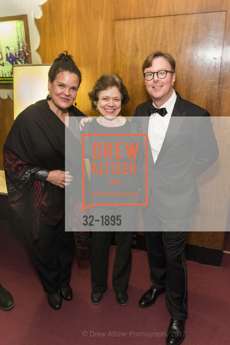 Candace Guirao, Anna Kruger, Philip Wilder, New Century Chamber Orchestra Silver Jubilee Gala (25th Anniversary), Bimbo's 365 Club. 1025 Columbus Avenue, SF, CA 94133, January 24th, 2017, Photo #32-1895 Candace Guirao, Anna Kruger, Philip Wilder, Photo #32-1895