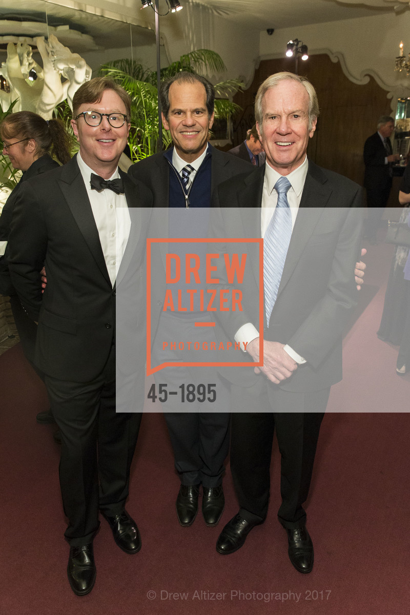 Philip Wilder, Mark Salkind, Jerry Dodson, New Century Chamber Orchestra Silver Jubilee Gala (25th Anniversary), Bimbo's 365 Club. 1025 Columbus Avenue, SF, CA 94133, January 24th, 2017, Photo #45-1895 Philip Wilder, Mark Salkind, Jerry Dodson, Photo #45-1895
