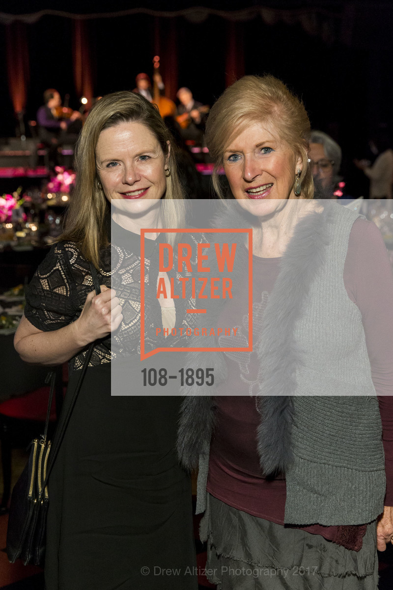 Patty Melnikoff, Charlene Archibeque, New Century Chamber Orchestra Silver Jubilee Gala (25th Anniversary), Bimbo's 365 Club. 1025 Columbus Avenue, SF, CA 94133, January 24th, 2017, Photo #108-1895 Patty Melnikoff, Charlene Archibeque, Photo #108-1895